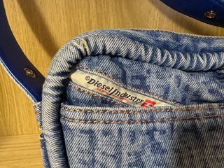 Bolso Hombro Diesel Vaquero Azul