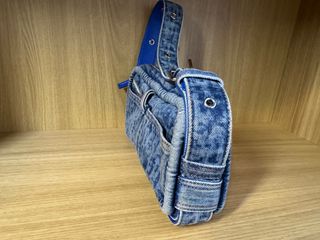 Bolso Hombro Diesel Vaquero Azul