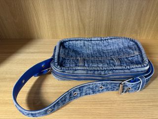 Bolso Hombro Diesel Vaquero Azul