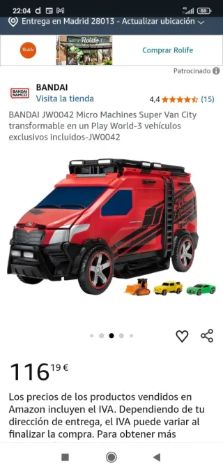 Pista de coches Micromachines