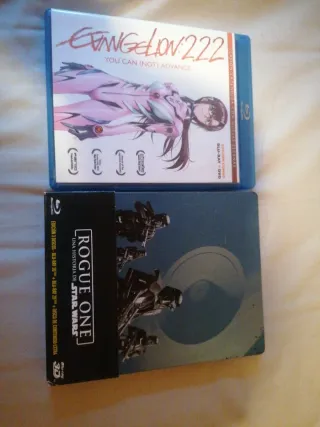 Pack Blu-ray Evangelion: 2.22 y Rogue One