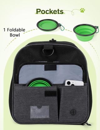 Pecute Transportin Gato con Colchón, Transportin P