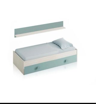 Cama nido infantil con barrera