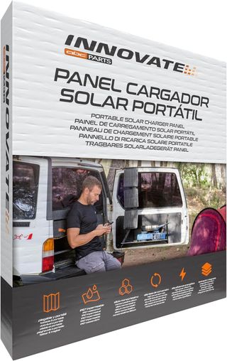 Innovate Panel Cargador Solar Portátil 21W 5V 3 Am
