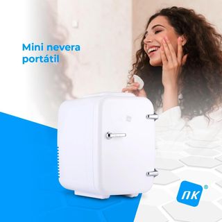 NK Mini Nevera Portátil, 4 Litros de Capacidad, Fu