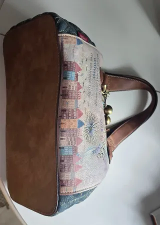 Bolso Anekke multicolor y marrón