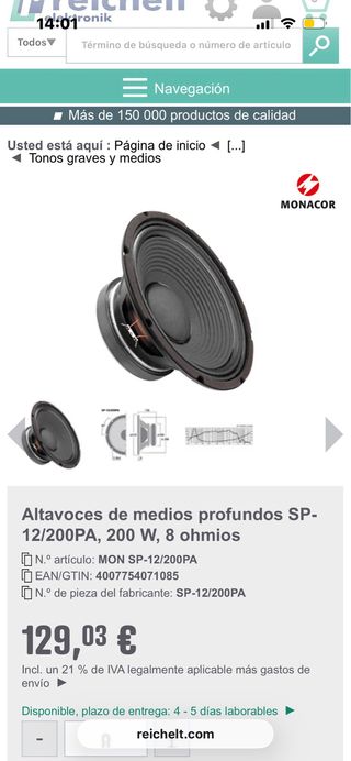 Altavoces