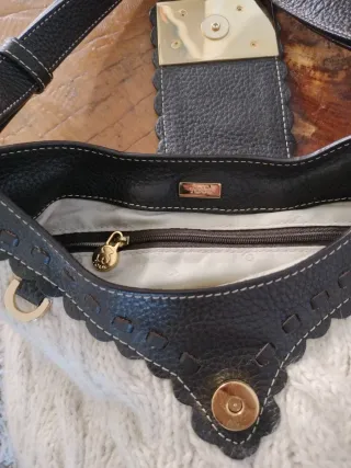 Bolso Tous Lana y Cuero Original