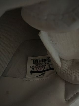 Zapatillas Nike Cortez Piel Blancas 26cm