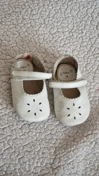 Lote de zapatos bebé niño / niña talla 18
