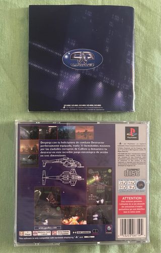 G-Police PS1 Platinum Edición Doble CD