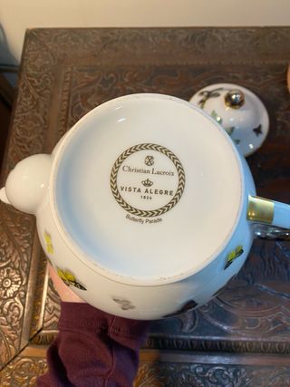 Bule Vista Alegre Christian Lacroix Borboletas
