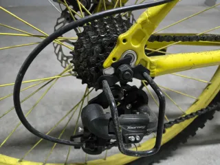 Bicicleta de Montaña Amarilla