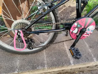 Bicicleta infantil niña Btwin rosa