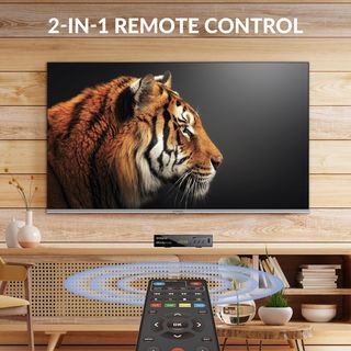 STRONG Decodificador TDT 4K UHD|DVB-T2|Pantalla|Co