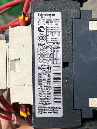 MATERIAL ELECTRICO AUTOMATISMO INDUSTRIAL