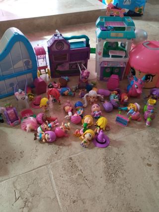Lote de Muñecas y Accesorios Pin y Pon