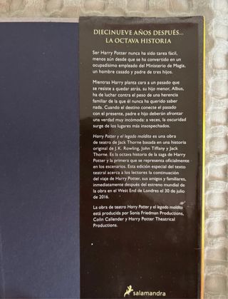 Harry Potter y el legado maldito (Harry Potter ...