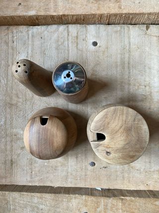 Conjunto Salero Pimentero Olivo