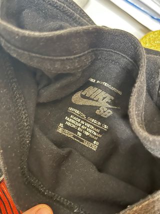 Camiseta Nike SB Gris Multicolor