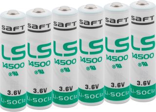 Saft LS 14500 3,6v Lithium Pack de 12, Blanco