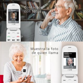 SPC Harmony - Teléfono móvil para personas mayores