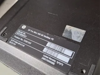 PC HP PRO MINI 400 G9 13th gen Intel Core