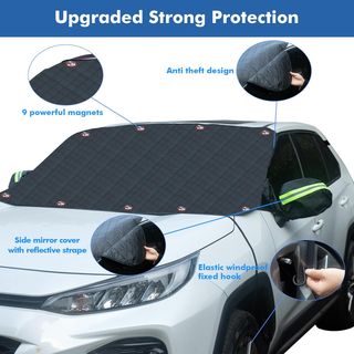 PHYLES Protector Parabrisas Hielo, Protector Luna