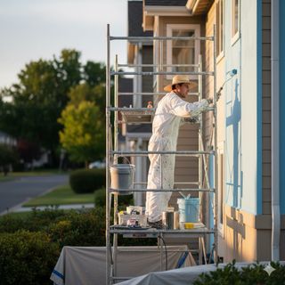 Pintor profesional para alisados, etc