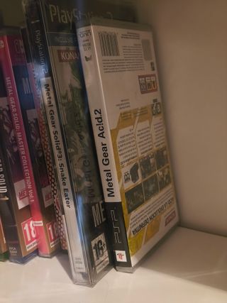 Metal Gear Solid juegos precintados