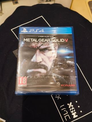 Metal Gear Solid juegos precintados