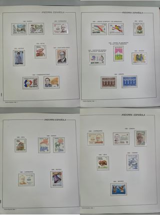 Álbum Sellos Andorra Española