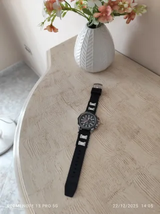 Orologio uomo Rclock al quarzo nero/argento