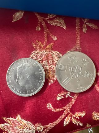 Moneda Plata 999,9 , mundial 82 fútbol España