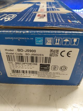 Samsung BD-J5900 Reproductor Blu-ray 3D Wi-Fi Full HD (BD-J5900/EN)