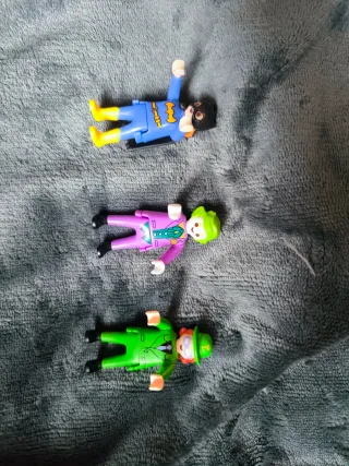 Figuras Playmobil DC Joker, Batwoman, Enigma