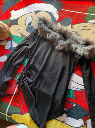 Camiseta manga larga con pelo