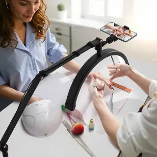 Lampada da Tavolo per Unghie con Pinza da 20 W