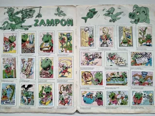 Álbum Cromos Horribles Familias Fher 1982