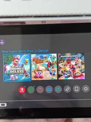 Nintendo Switch V2 Grigio completa + custodia