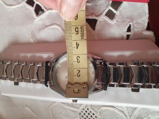 Reloj de cuarzo unisex acero