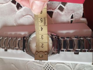 Reloj de cuarzo unisex acero