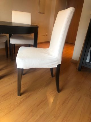 Mesa extensible y 4 sillas Ikea