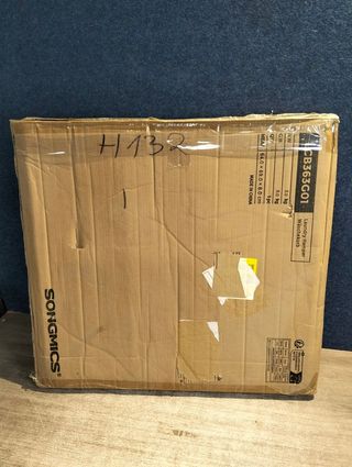 Cesta Ropa Sucia SONGMICS Mimbre Gris con Ruedas