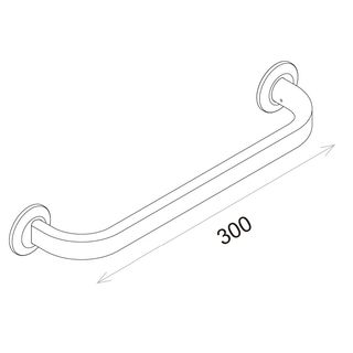 Barra sujeción ducha Estoli Solid C300