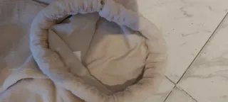 Mochila Zara Beige Cuerdas