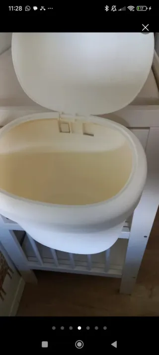 Cambiador IKEA con estante