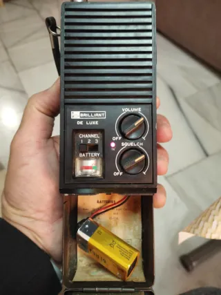 Walkie Talkie Brillante De Luxe 1976