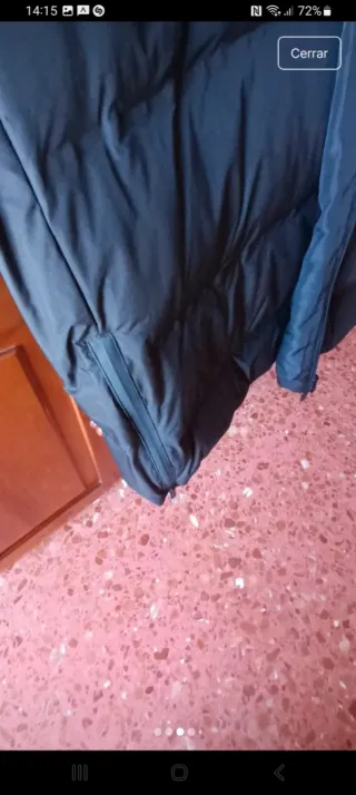 Chaleco plumifero Zara negro