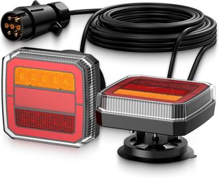 Justech 2PCS Luces Traseras Remolque con 7,5m Cabl